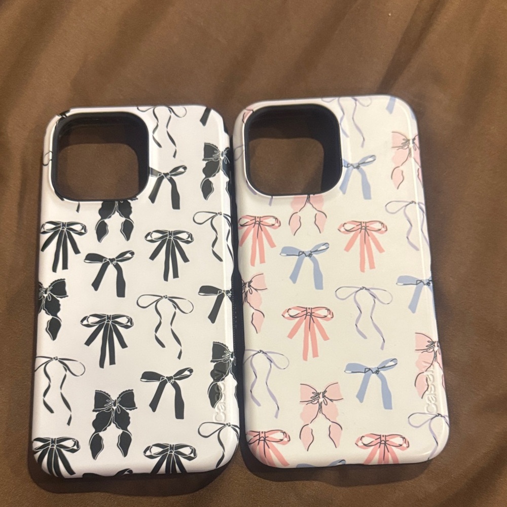 iPhone 15 pro max Casely bow cases